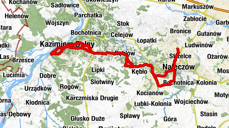 Nałęczów Wąskotorowy - Kościół pw. Świętego Jana Chrzciciela i Świętego Bartłomieja - Kościół pw. Zwiastowania Pańskiego - Kościół pw. Świętej Anny