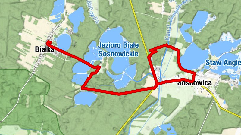 Białka - Libiszów - Sosnowica
