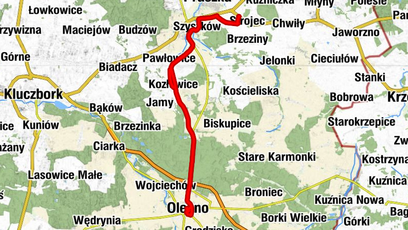 Rosochy - Kaplica pw. św. Jana Chrzciciela - Kościół parafialny pw. Bożego Ciała - Kościół filialny pw. św. Michała