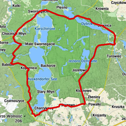 Charzykowy - Wolność - Pomoc - Kościół pw. Świętej Barbary