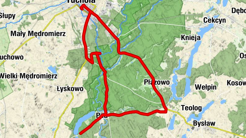 Tuchola - Restauracja "Bory" - Przy Szosie Bydgoskiej