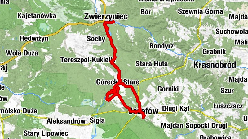 Zwierzyniec - Florianka - Józefów - Kościół pw. Świętego Stanisława Biskupa i Męczennika w Górecku Kościelnym