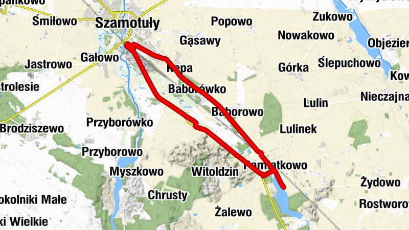 Szamotuły - Osiedle Przyjaźni - Maratino - Kępa