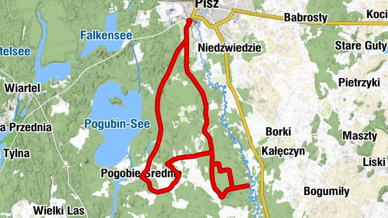 Pisz - Kościół Filialny pw. Św. Anny - Jeleni Bór