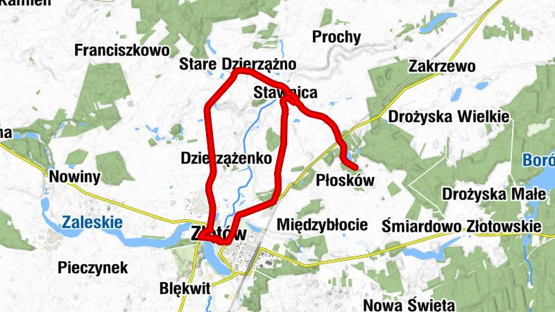 powiat złotowski - Kościół pw. Świętego Stanisława Kostki - Kościół pw. Wniebowzięcia Najświętszej Marii Panny - Kościół pw. Najświętszej Maryi Panny Królowej Polski