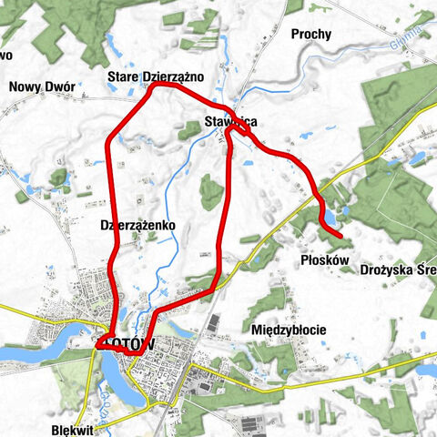 powiat złotowski - Kościół pw. Świętego Stanisława Kostki - Kościół pw. Wniebowzięcia Najświętszej Marii Panny - Kościół pw. Najświętszej Maryi Panny Królowej Polski