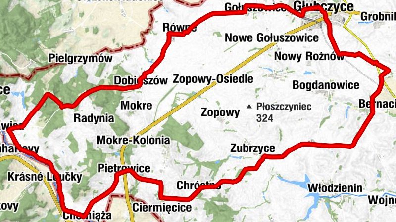 Głubczyce - Gołąbki - Kaplica przedpogrzebowa - Stare Miasto