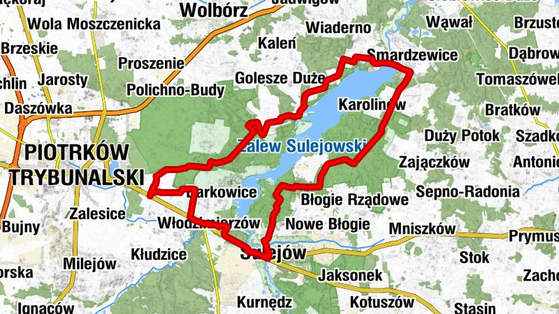 Poniatów - Kościół Narodzenia Najświętszej Maryi Panny - Kościół pw. Św. Wacława - Sulejów