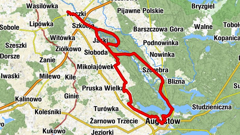 Raczki - Augustów - Kościół pw. Jana Chrzciciela