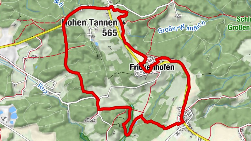 Kultur- und Landschaftspfad - Frickenhofer Höhe