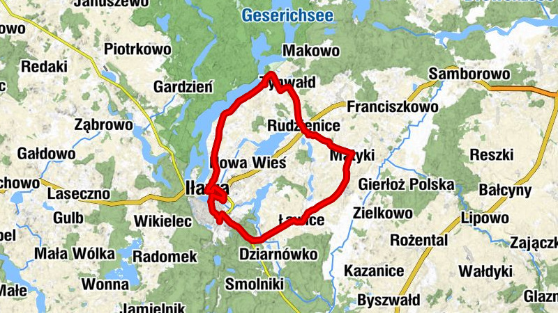 Iława Główna - Iława - Kościół pw. Matki Bożej Królowej Polski - Kościół pw. Świętego Andrzeja Boboli