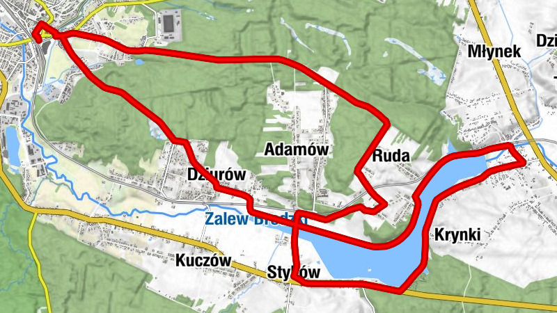 Starachowice - Łazy - Skała - Kościół pw. Świętego Stanisława Biskupa i Męczennika