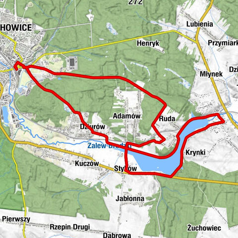 Starachowice - Łazy - Skała - Kościół pw. Świętego Stanisława Biskupa i Męczennika