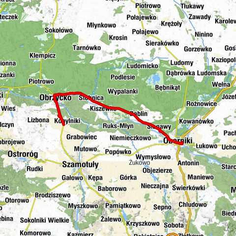 Oborniki - Kościół pw. Świętego Krzyża - Osiedle Leśne - Obrzycko