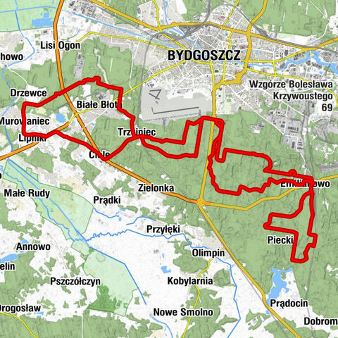 Zajazd Biskupinek - Lipniki - Bydgoszcz - Kościół pw. Świętego Rafała Kalinowskiego