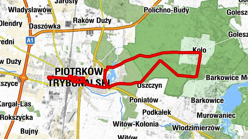 Osiedle Belzacka - Kościół pw. św. Jacka i św. Doroty - Kościół Podwyższenia Krzyża Świętego - Cerkiew Wszystkich Świętych