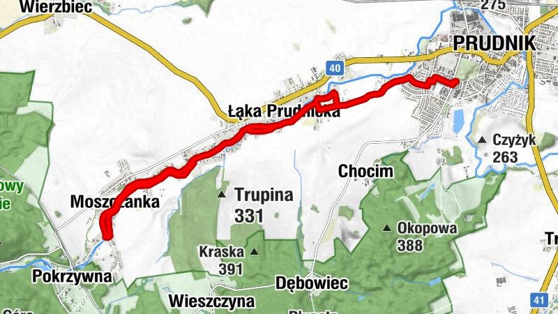 Prudnik - Kościół parafialny pw. Matki Boskiej Częstochowskiej - Kaplica - Kościół parafialny pw. Podwyższenia Świętego Krzyża