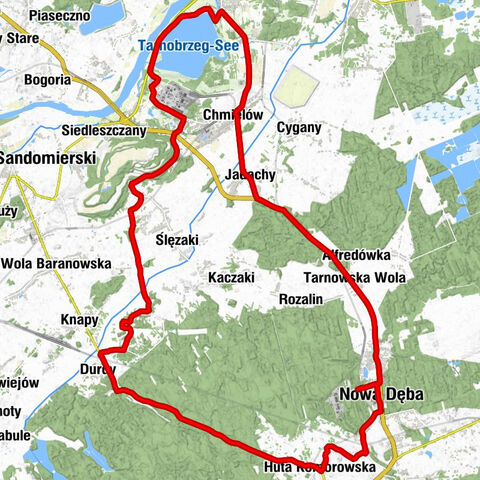 Dęba-Osiedle - Kaplica pw. Świętego Józefa - Kaplica Dobrego Pasterza - Nowa Dęba