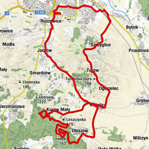Krzepów - Głogów - Kościół pw. św. Apostołów Szymona i Judy - Obiszowski Gródek