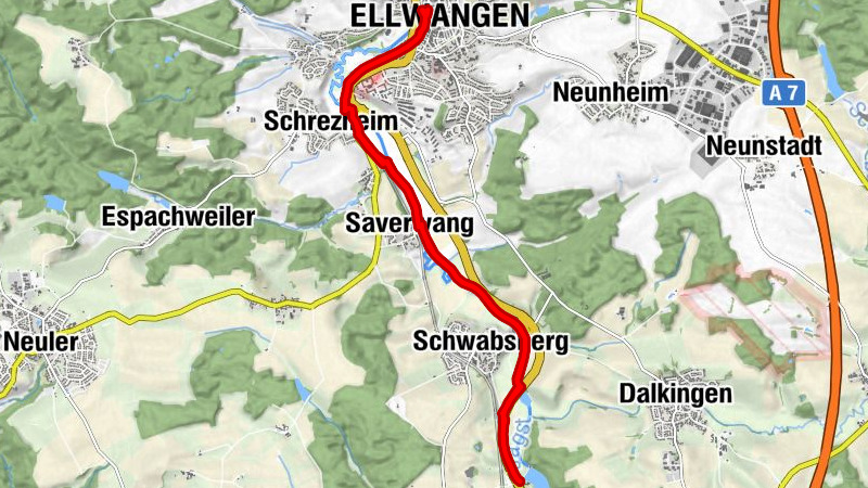 Familienfreundliche Radtour: Von Ellwangen zum Bucher Stausee (und zurück)