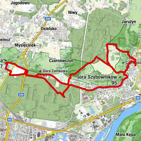 Zofin - Grochol - Soplica - Karczma Kujawska