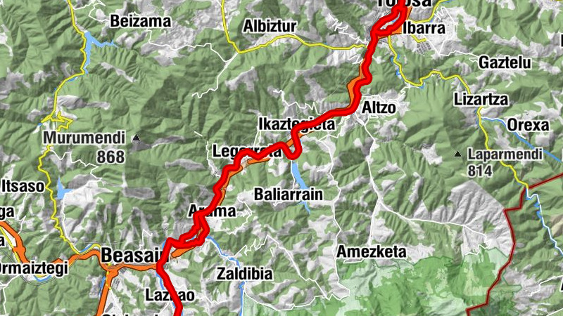 Tolosa - San Juan eliza - Pilareko Andre Maria ermita - Iglesia de Santa María de la Asunción