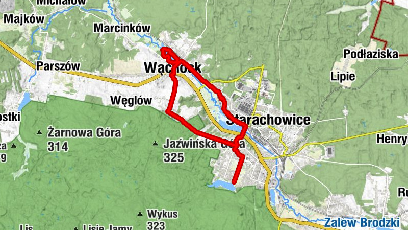 Starachowice - Kaplica pw. Świętej Zofii - Wąchock