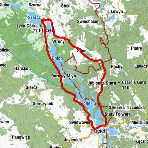 Jeziernik - Silna - Trzciel - Kościół pw. św. Marii Magdaleny