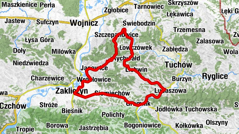 Siedliska - Kościół pw. Ofiarowania w świątyni i Wniebowstąpienia Pana Jezusa w Siemiechowie - Kościół pw. Najświętszej Maryi Panny Królowej - Kościół pw. św. Marcina  w Gromniku