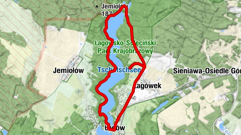 Łagów - Kościół pw. Świętego Jana Chrzciciela - Kaplica pw. Ścięcia św. Jana Chrzciciela - Łagówek