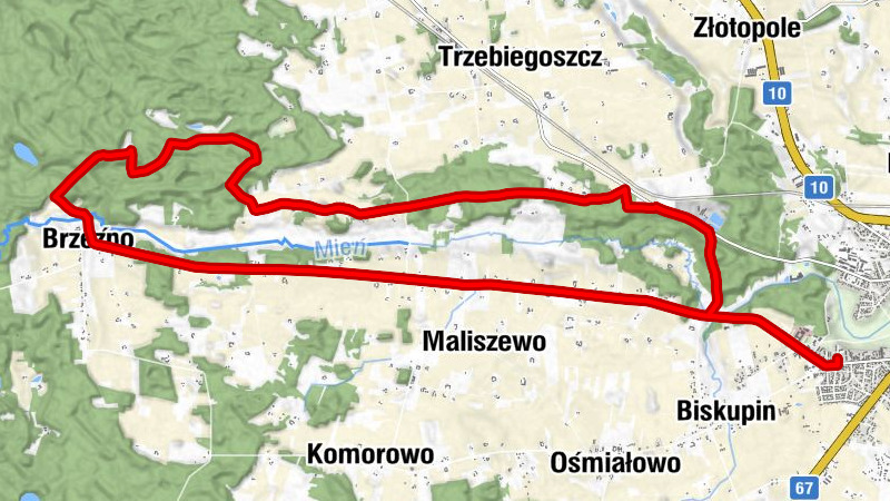 Lipno - Osiedle Korczaka - Drozdowiec - Kościół zabytkowy pw. Matki Bożej Częstochowskiej