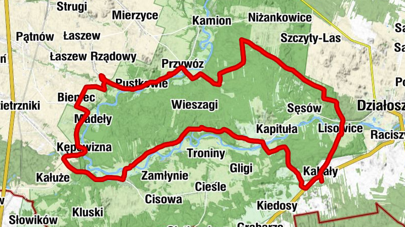 Kabały - Węże - Kuźnica - Bugaj