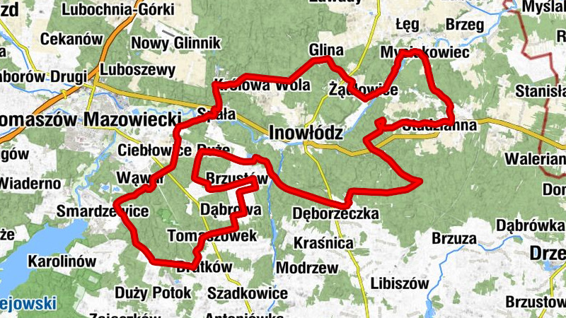 Spała - Czekaj - Kaplica - Ołtarz Polowy AK