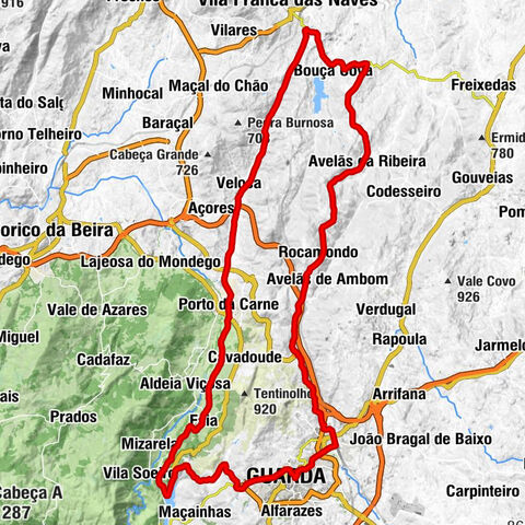 Guarda - Cabreira - Alvendre