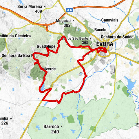 Évora - Igreja Paroquial da Nossa Senhora da Assunção da Tourega - Ermida de Santo Antonico - Igreja de São Brás