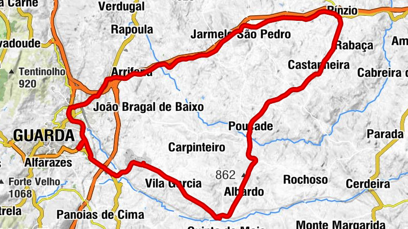 Vila Fernando (Gare) - Vila Garcia - Gata - Guarda