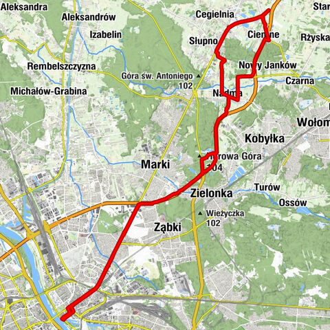 Słupno - Kościół pw. Świętego Marka Ewangelisty - Kaplica pw. Świętego Józefa Oblubieńca Najświętszej Maryi Panny - Ciemne