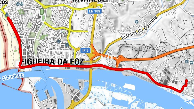 Vila Verde - Fontela - Praia de Buarcos - Figueira da Foz