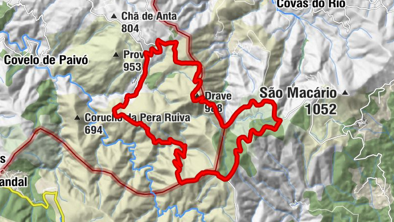Covelo de Paivó e Janarde - Drave - Capela da Drave - O Mineiro