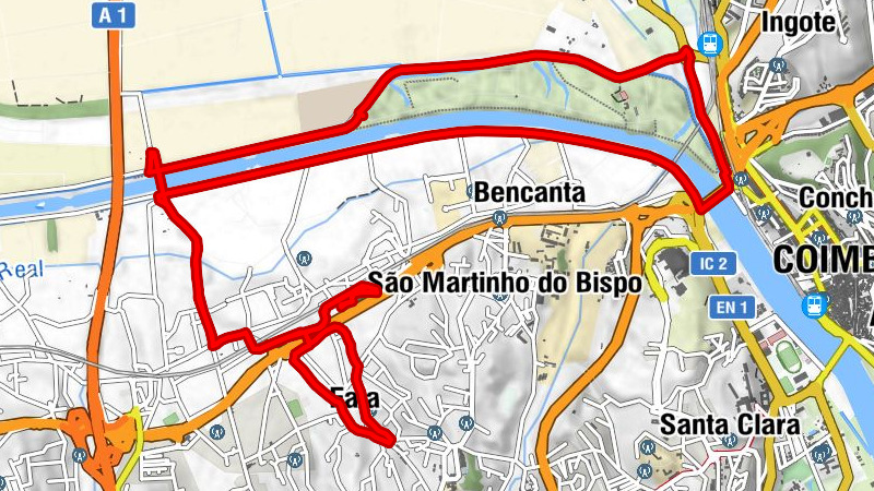 Espanadeira - Arco Iris - Coimbra - Igreja de Fala