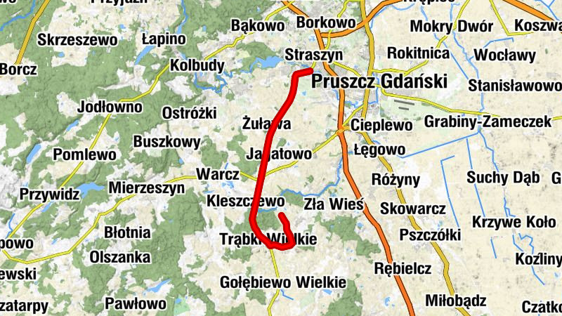 powiat gdański - Kaczki - Kościół pw. Wniebowzięcia Najświętszej Maryi Panny - U Żany