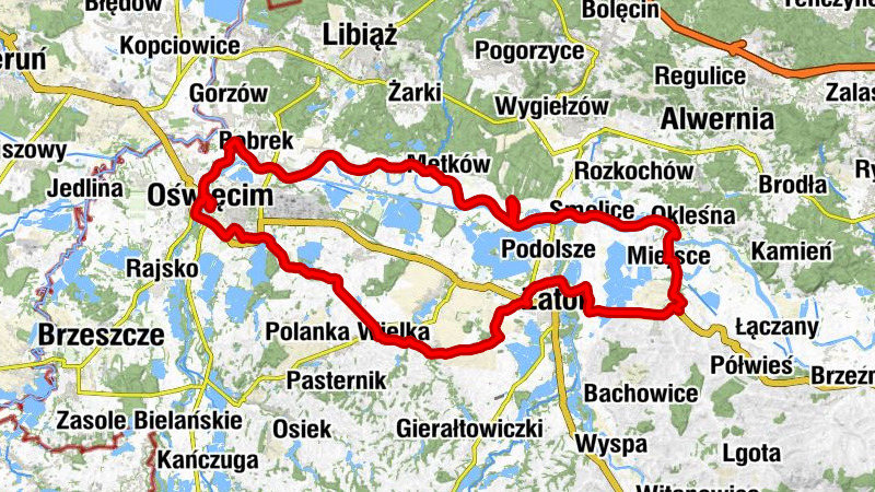 Kaplica cmentarna - Kościół pw. Świętego Jakuba Młodszego - Kościół pw. Świętego Mikołaja (stary) - Kościół pw. Najświętszej Maryi Panny Wspomożenia Wiernych