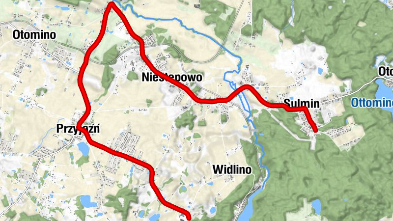 Sulmin - Kościół pw. Najświętszego Serca Pana Jezusa - Niestępowo - Stara Piła