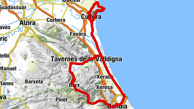 Antiga Estació del Grau - Sant Nicolau - Parroquia de San Vicente Ferrer - Coll de la Visteta