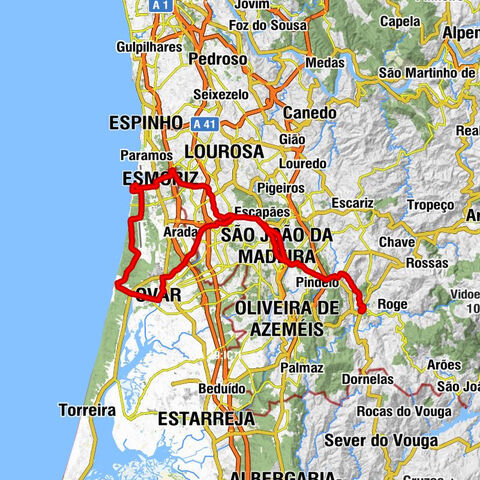 Regadas de Baixo - Capela do Passo de Verónica - Capela do Passo do Horto - Vale de Cambra