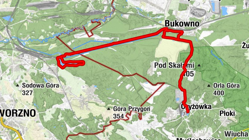 Bukowno - Kościół pw. Świętego Andrzeja Boboli - Centrum Południe