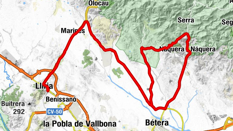 Llíria - Església i Convent del Remei - Bar Toni - Ermita de San Vicente