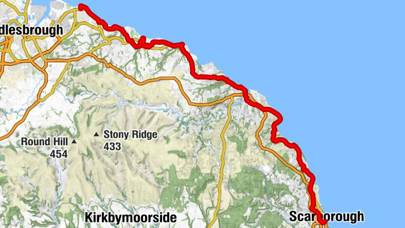 Scarborough - Westborough Unitarian Church - Saint Oswald's Church - Redcar