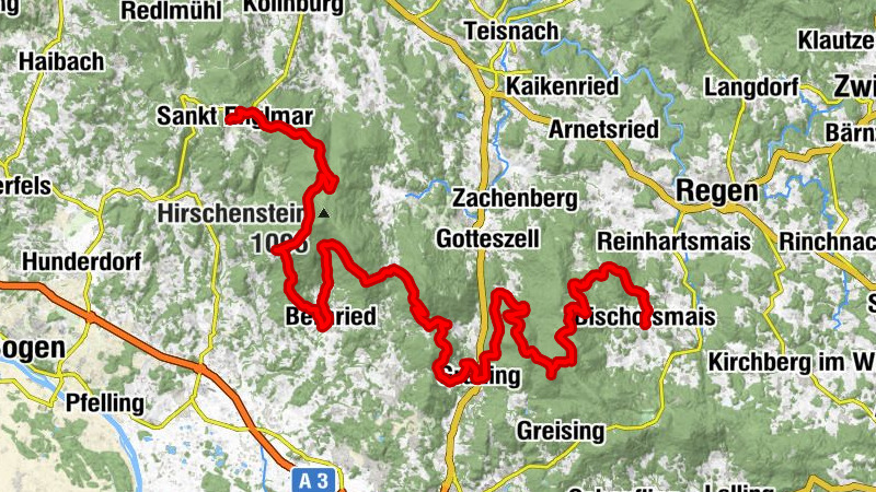 Sankt Englmar - Dreitannenriegel - Geißkopf - Bischofsmais