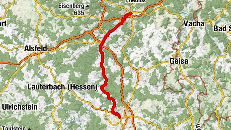 Fulda - Gläserzell - St. Johannes der Täufer - Bad Hersfeld